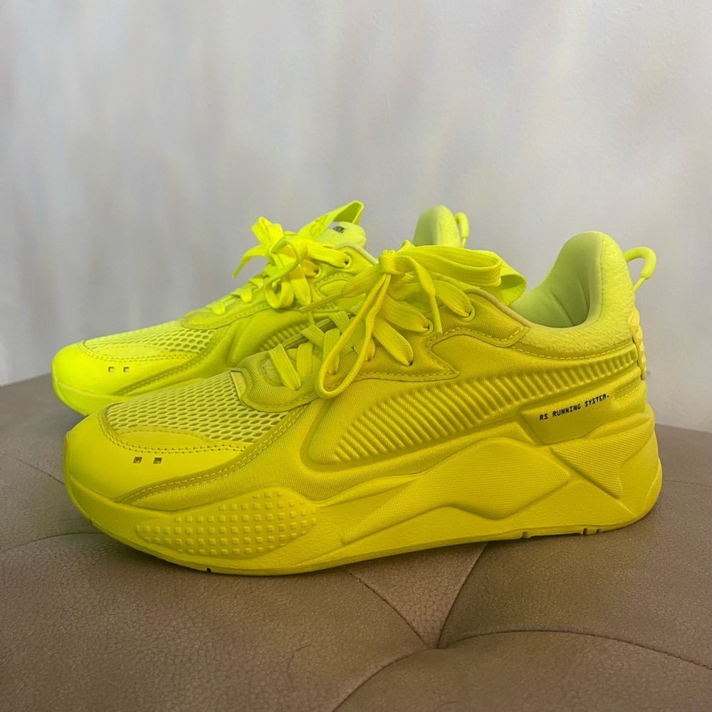 Puma RS-X Neon Yellow Sneakers - Picture 2 of 6